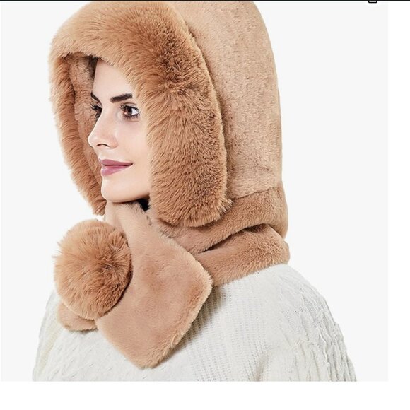 Accessories - Slouchy Fleece Beanie Winter Hat